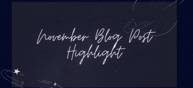 November Blog Post Highlight